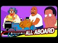 Auntie Mama Rides The Freight Train All Aboard