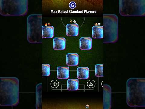 Max Rated Standard Cards in eFootball 2025! 🔥 | Who’s the Best?