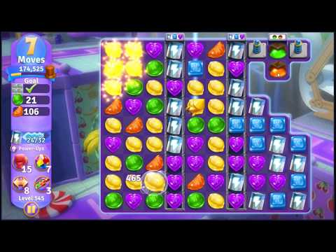 Wonka's World of Candy Level 545 - NO BOOSTERS + FULL STORY 🍫 | SKILLGAMING ✔️