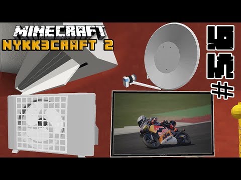 Minecraft TV PARABOLA E CLIMATIZZATORE #56 - ITA NYKK3CRAFT S2 MOD