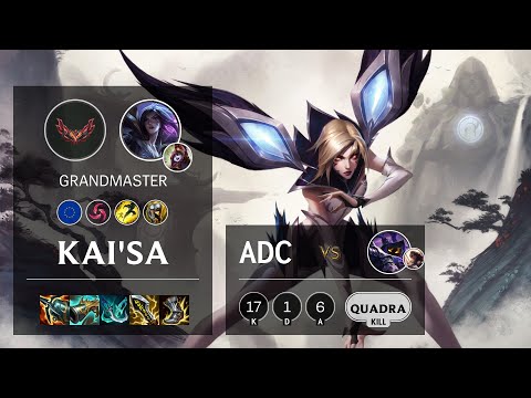Kai'Sa ADC vs Veigar - EUW Grandmaster Patch 12.2