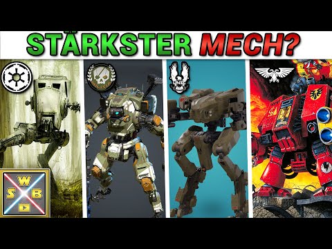 Which universe has the most powerful mechanical power? - Universe comparison