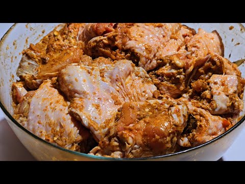 Classic Way To Marinate Turkey wings /Perfect Marinated Turkey Wings #cooking #food #nigerianfood