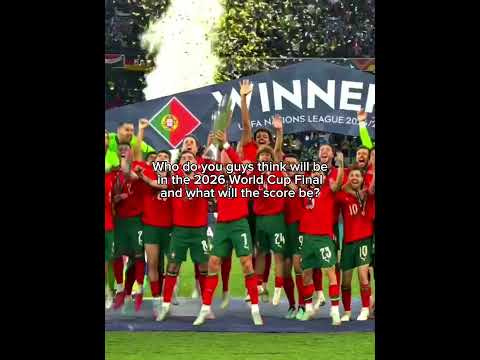 World Cup 2026 Predictions?🔥👌🏼#worldcup #2026 #ronaldo