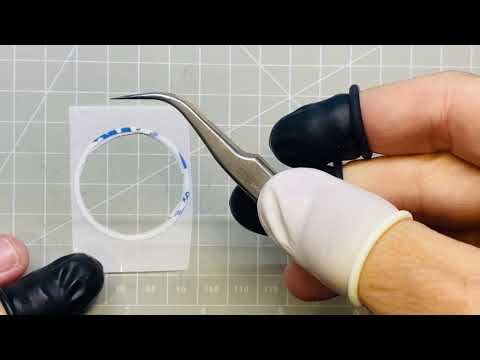 How to Install an Adhesive Ring on Bezel Inserts