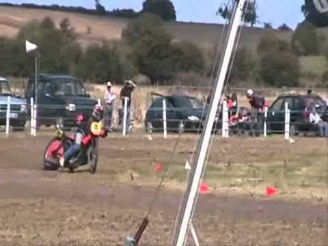 British grass track championship Race 9 upright solos 21/08/11