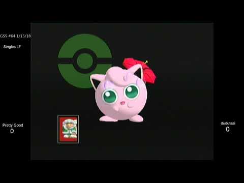 GSS 64 SSBM - Pretty Good (Ice Climbers) vs. dudutsai (Jigglypuff) - Melee LF