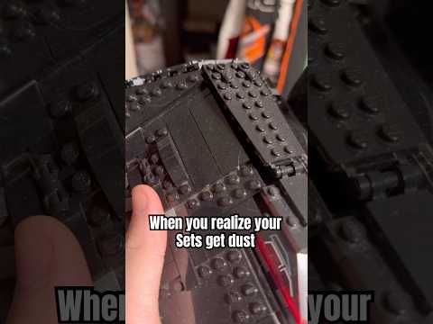 WHY MUST THEY BE DUSTY #lego #funnymemes #funny #dusty #dust #legostarwars #shorts