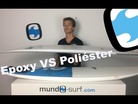 Tablas de surf Epoxi VS Poliester