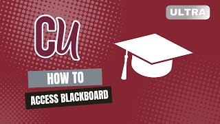 How To Access Blackboard (Ultra)