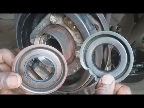 Chevy Silverado axle shaft seal replacement