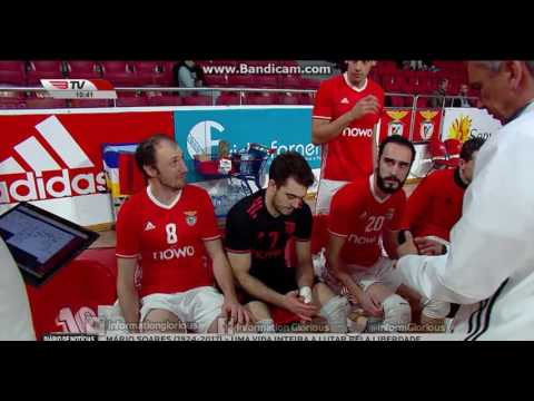Voleibol: SL Benfica 3-0 VC Viana