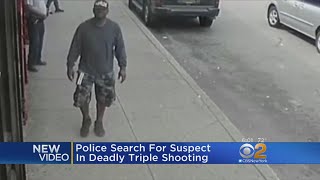 New Video Of Suspect In Deadly Triple Shooting