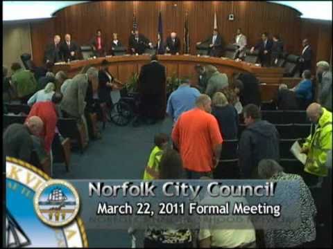 Formal 03/22/11 Meeting - Norfolk City Council