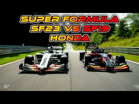 Gran Turismo 7 | Super Fomula SF23 vs SF19 (Honda)