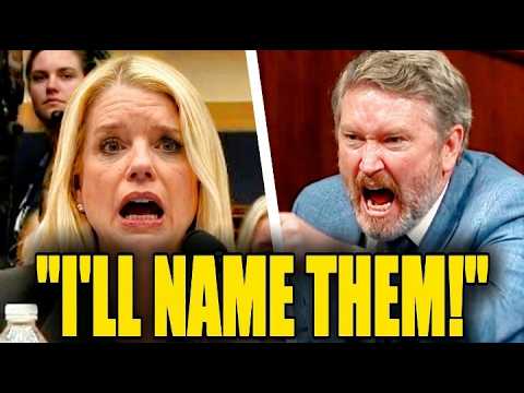 Thomas Massie EXPLODES On Pam Bondi After She TRIED Hiding Names!