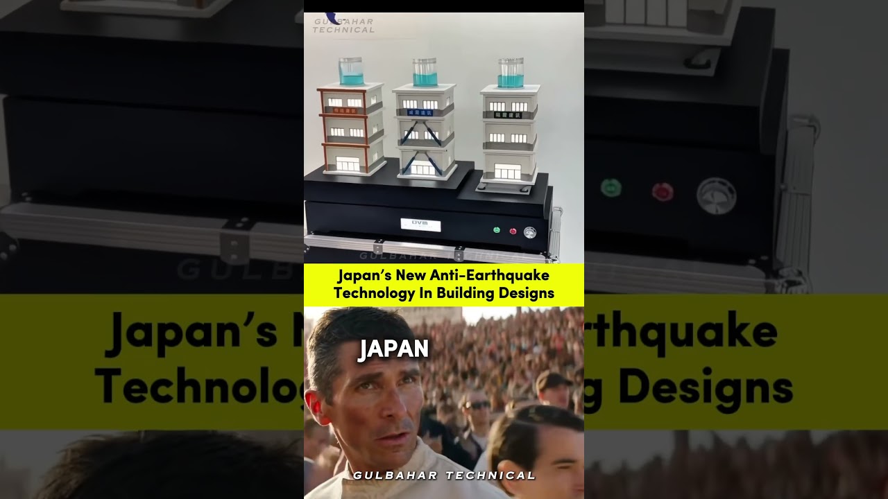 Japan’s Buildings That Float During Earthquakes! 🏠🌊
