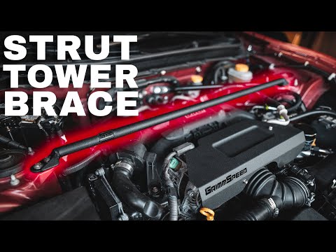 FRS/BRZ Strut Tower Brace Install