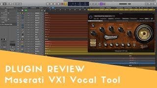 Video thumbnail for Maserati VX 1 Vocal Mixing Tool - Plugin Review by Martin Wolfinger