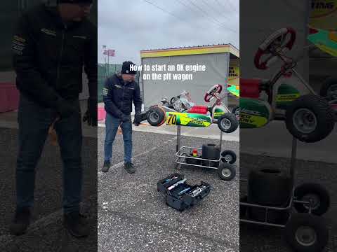 How to start an OK kart engine