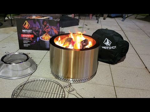 COSTCO Smokeless Firepit by HotShot 🔥 Costco's Fire Pit similar to SOLO