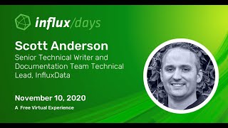 Scott Anderson | InfluxDB Tasks – Beyond Downsampling | InfluxDays