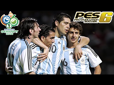 🔴 JUGAMOS AL PES 6 MUNDIAL 2006 CON ARGENTINA 🎮⚽ (Directo ya emitido)