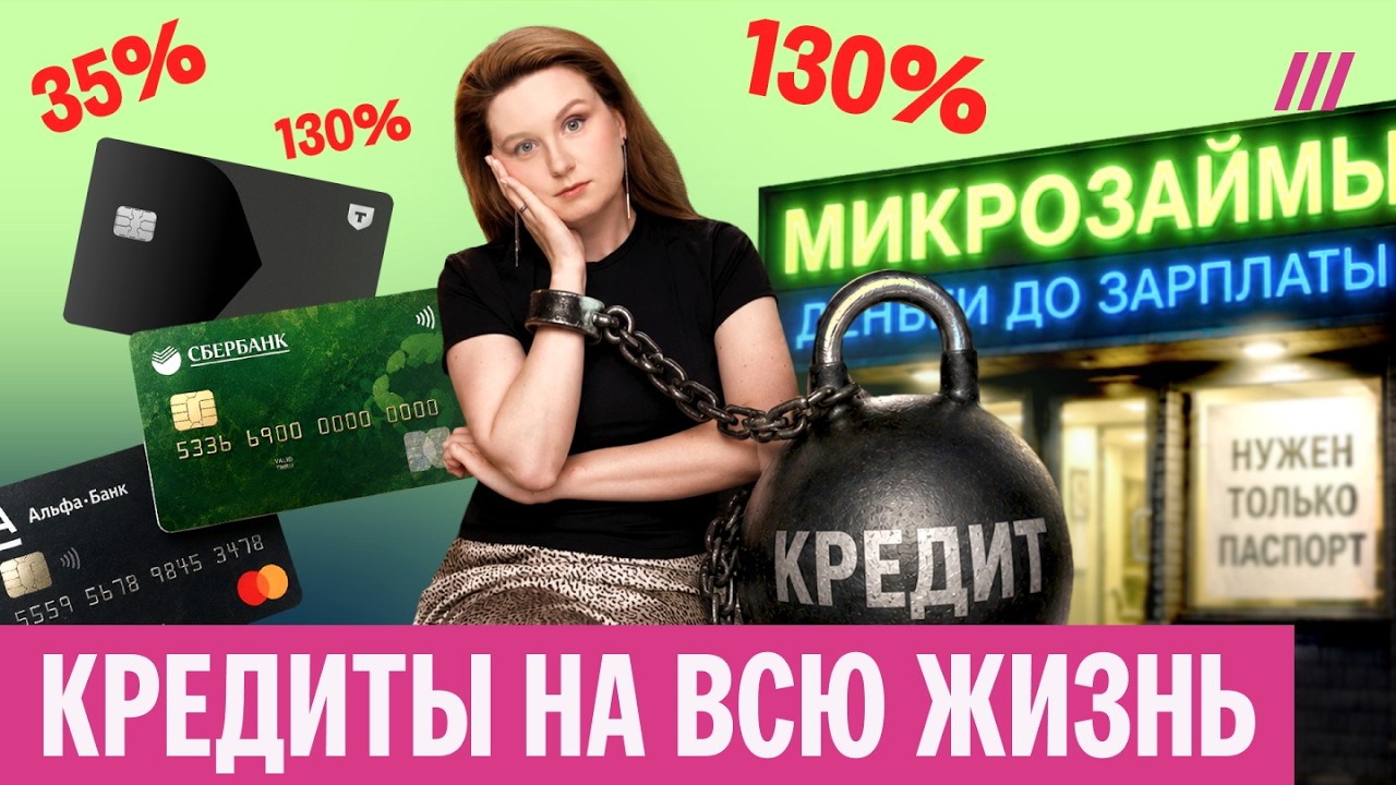 Россиян загнали в долги: ипотека, микрозаймы и «дешевые» авто. Как вам навязы