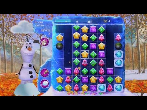 Frozen Free Fall Snowball Fight Gameplay walkthrough part 65 PS5 AUTUMN Levels 71-75