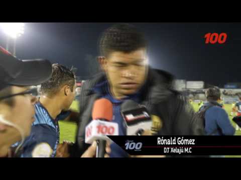 Xelajú MC 2 - 3 Mictlán // Rónald Gómez: "¿Y como quiere que esté hermano?"