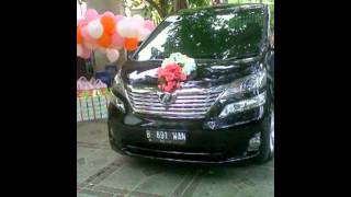 preview picture of video 'Rental - Sewa Mobil Pengantin di Jogja Solo Semarang( Car wedding Jogja) 0818 0267 1116'