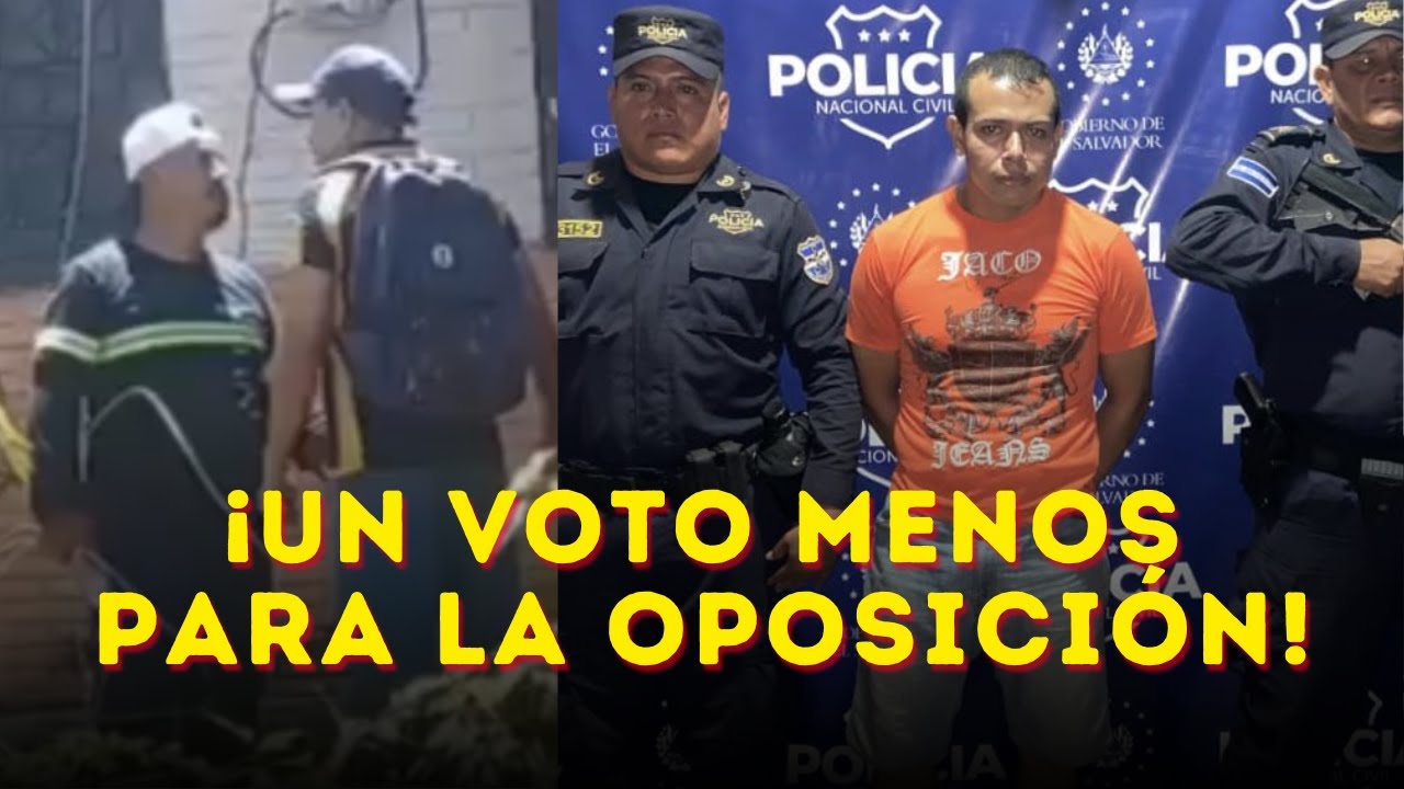¡OTRA RATA AL CECOT! Capturan a marero de la 18R en Apopa