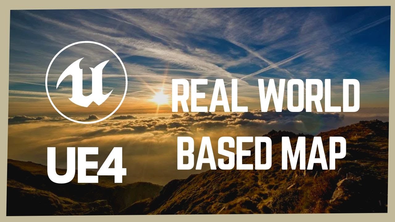 How To Create Real World Locations In Unreal engine | #UE4 #UnrealEngineShorts #heightmapUE4