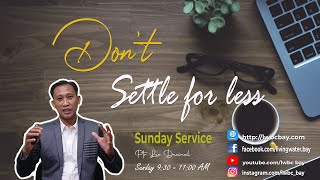 &quot;&#39;Don&#39;t Settle for Less&quot;