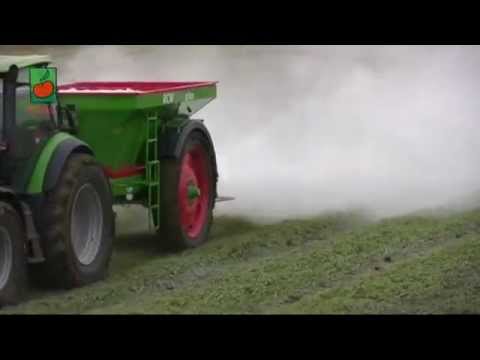 Прицепной разбрасыватель минеральных удобрений RCW 5500 (UNIA)