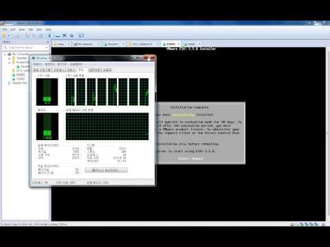 Nested Lab of VMware Workstation for vSphere 5.5 - Install two ESXi VM