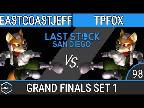 LSSD 98 - EastCoastJeff (Fox) vs. B2S | TpFox (Fox) - SSBM Grand Finals Set 1 - Smash Melee