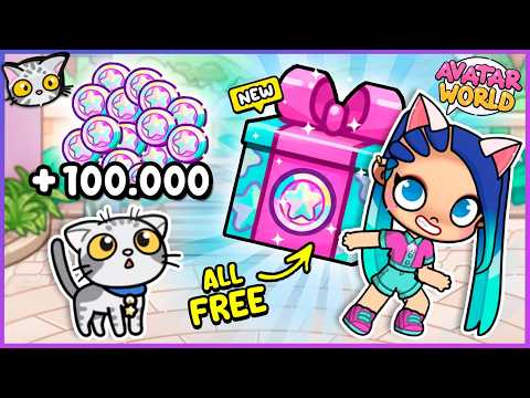 🪙✨ CLAIM ALL FREE COINS in Avatar World! Hidden Secrets Part 1 | Lily and Tofu