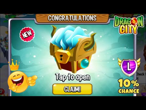 Dragon City - Unlocked x1 Legendary Warrior Chest for Free 2023 😍