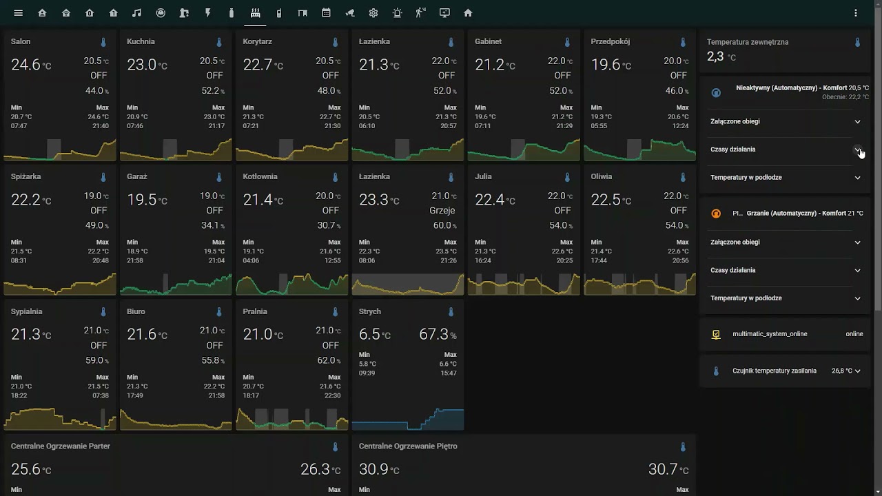 MyHome HomeAssistant new version
