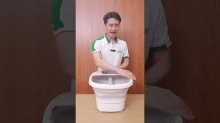 Video bồn ngâm chân thư giãn massage Nikio NK-193