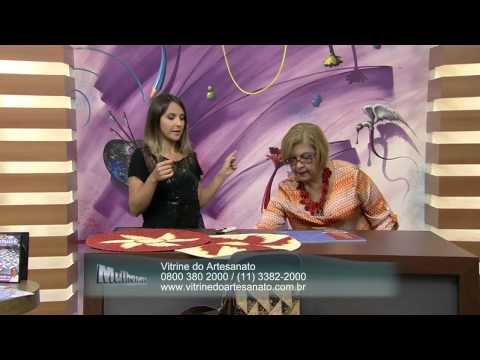 Mulher.com 18/03/2014 Ana Cosentino - Toalha redonda Parte 1/2