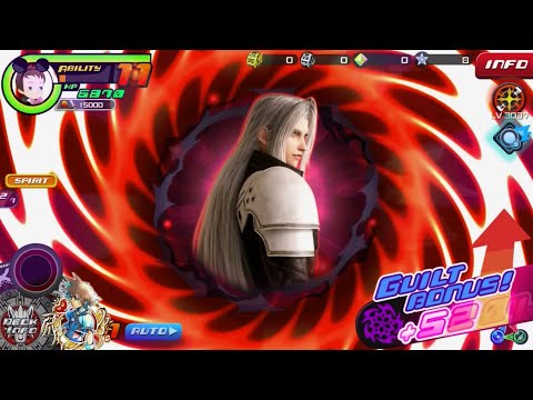 [KHUx JP] 7★ ~620% Guilted《SB++》Supernova++ FFVIIR Sephiroth Showcase