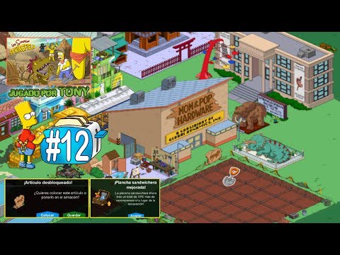 Los Simpson Springfield "Tostadora viajera, Cap. 12 - Museo al 4, excavación 5 y plancha 5" por Tony