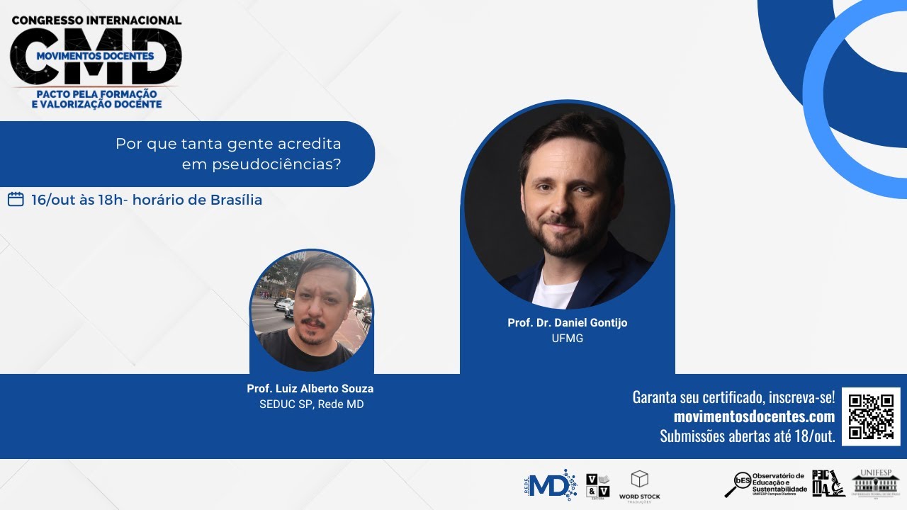 CMD | Por que tanta gente acredita em pseudociências? - Prof. Dr. Daniel Gontijo / UFMG