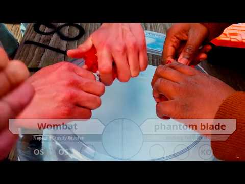 WBO Beyblade Tournament Battle: Wombat vs phantom blade - Jimmy Zeutron 2 - Blast from the Past