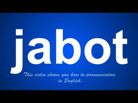 the correct pronunciation of jacob in English.