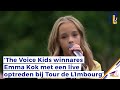 Live optreden van The Voice Kids winnares Emma Kok | Tour de L1mbourg