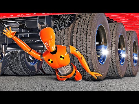 Bad Luck Drivers And Car Crashes #01 [BeamNG.Drive]