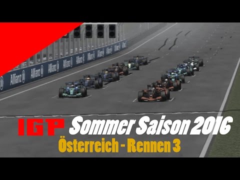 IGP Sommersaison 2016: Rennen 3 Österreich